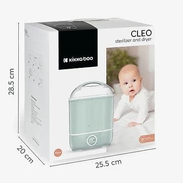 karolina goceva deca: **KikkaBoo sterilizator sa sušačem Cleo Mint – KKB2** KikkaBoo Cleo — 6