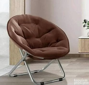 Stolovi: Sklopiva stolica, atraktivnog dizajna u obliku gnezda. -Stolica  je — 6