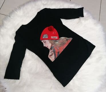 bajkerska jakna sa krznom: S (EU 36), Cotton, Print, color - Black — 3
