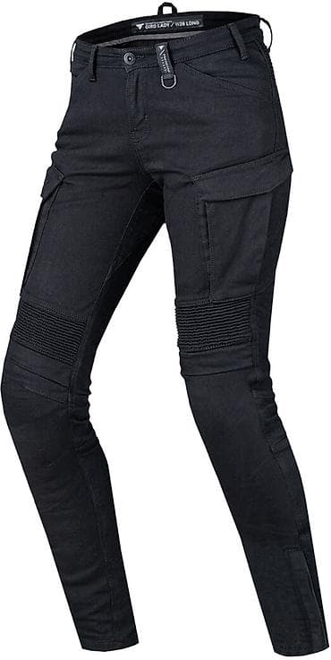 žuti sako: SHIMA ženske moto pantalone – model Giro Lady, boja crna - Veličina — 1