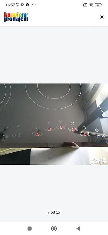 mini frizideri polovni: Ugradna staklokeramička ploča za kuvanje Gorenje Model: KK 7520-90 T — 2