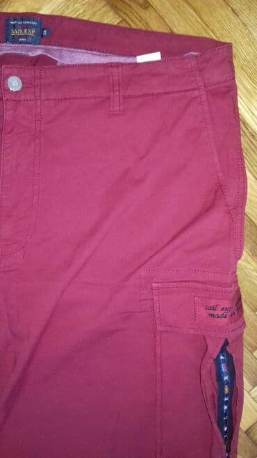 pantalone farmerice bermude: Markirane SAIL EXP, kao nove. Obucene jednom. Boja intenzivnija uzivo — 6