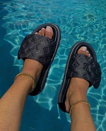 grubin papuce zlatne: Fashion slippers, 41 — 3
