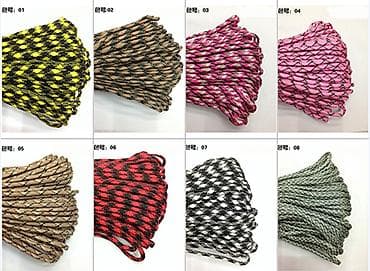 lampe za lovce: Parakorad Ljubicasta tamna Paracord 550 je Američki vojni padobranski — 4