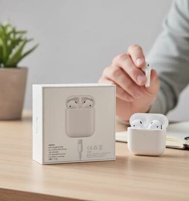 Apple AirPods sa kućištem za punjenje - Bežične in-ear slušalice