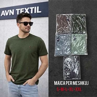 Crna bela siva maslina i braon muske majce S M L XL XXL 1900 din