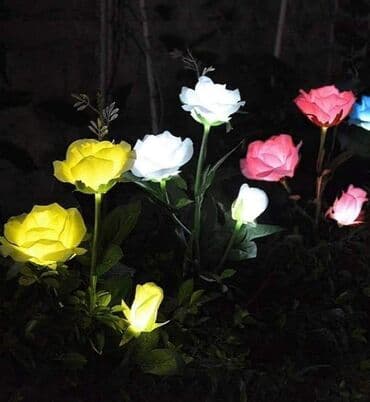 držač za ruže stablašice: Solarne lale Solarno drvce Silarni ljiljan Solarne ruze Cena za 2kom — 9