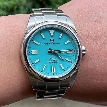 punjac za sat samsung: PAGANI DESIGN PD-1690 -Tiffany plava-Rolex OP Tiffany Homage Potpuno — 6