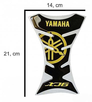 top model stvari: YAMAHA XJ6 - tank pad - 743 📌 Opis: Samolepljivi protektor za — 1