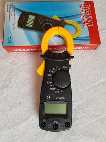 Ampermetri: Amper klesta - 600A - DT3266L Digitalna amper klešta i unimer - 600A - — 6