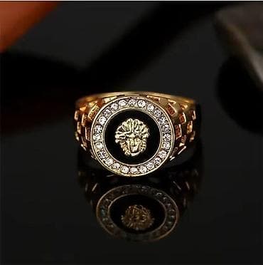 longines satovi cena: Muški prstenovi – masivni modeli sa detaljnom gravurom i kamenjem - — 5