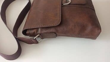 torbe replay: Muška elegantna torba braon boje Dimenzije: širina 22 cm, visina 25 — 2