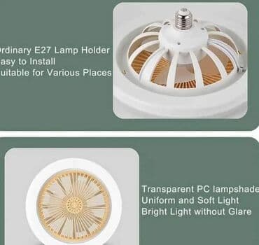polovne sivace masine novi pazar: Plafonski Led Luster Ventilator 30W NOVO! 2390 din Led luster — 4