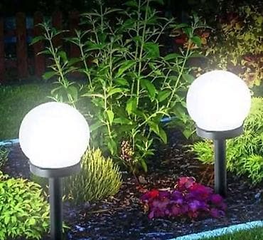 uradi sam stolovi za terasu: Solarna ubodna lampa kugla Opis oglasa ➡️CENA za 1 set - 4kom: 2900 — 2