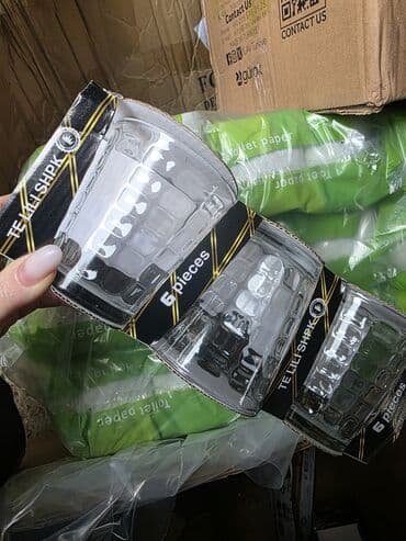 masažer za lice: 2 vrste čaša Malo manje od klasičnih čaša 6 komada 500 dinara Po 4 — 2