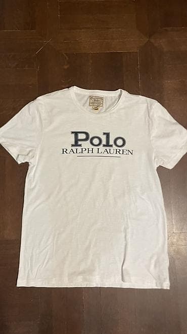 Men's T-shirt Ralph Lauren, bоја - Bela