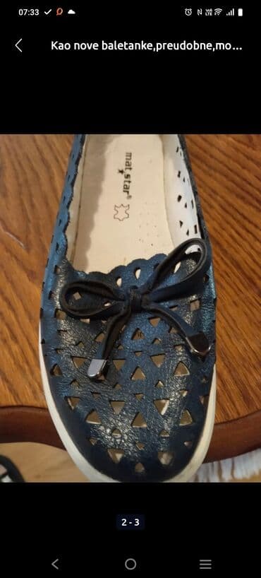 ziggy baletanke: Ballet shoes, Seastar, 38 — 2