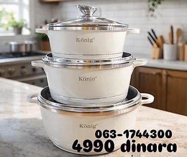 staklo: König set šerpi – 3 dela - Materijal: višeslojno telo sa — 1