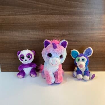 duks sa krilima: Koplet tri plisane igracke Koriscene ali u dobrom stanju Moze se jos — 1