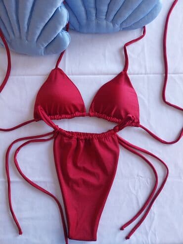 push up gacice: S, Lycra, Single-colored, color - Red — 1