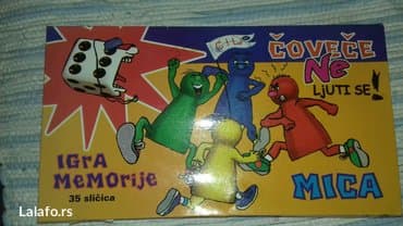 Društvene igre: Drustvena igra mica covece ne ljuti se igra memorija slanje ili licno — 1