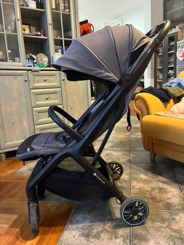 Kolica za bebe: Kiderkraft nubi 2 Kolica za bebe/duks – siva boja, lagan aluminijumski — 3