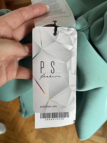 duks s: Elegantna plisirana suknja u mint zelenoj boji. Asimetričan kroj sa — 3