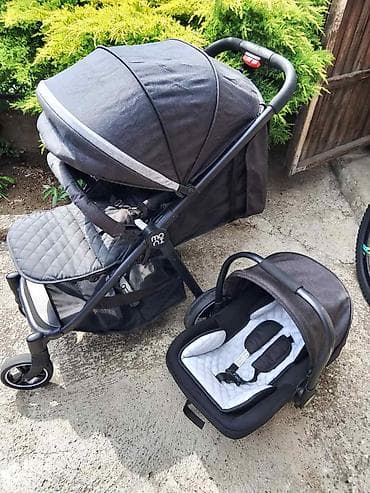 jordan trenerke komplet: Kolica za bebe 2u1 sa auto-sedištem/nosiljkom korišćena samo mesec — 1