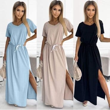 svecana haljina s: Haljina: 1.950 dinara
Dužina 145 cm — 2