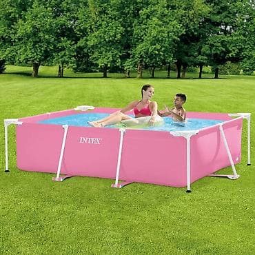 stubne busilice polovne cena: Intex bazen Pink Rectangular Frame 220 x 150 x 60 cm Pravougaoni — 2