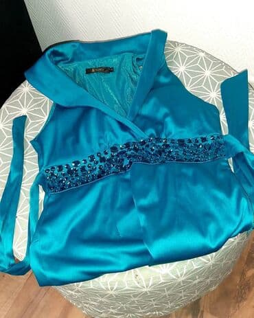 Kape i aksesoari: Tirkizna haljina sa kristalima s m vel
 Slike sve govore — 1