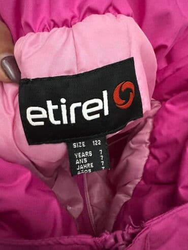 Ski trousers: Etirel, 122-128, color - Pink — 3
