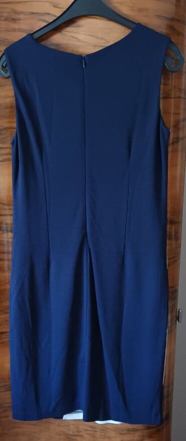 helanke sa stopicom: A-Dress M (EU 38), color - Blue, Cocktail, Without sleeves — 1