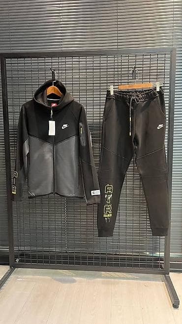 zara pantalone sa visokim strukom: Trenerka Nike, bоја - Crna — 4