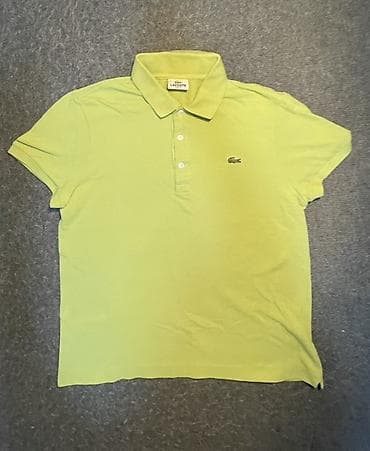 plavi sako i pantalone: Men's T-shirt Lacoste, bоја - Zelena — 1