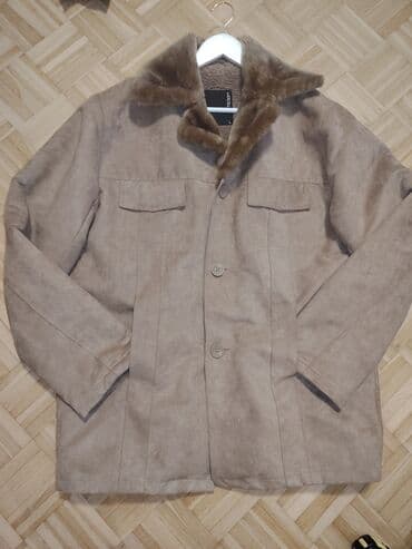 Šuškavci: Muška zimska jakna/kaput sa krznom - Brend: Smog - Materijal — 1