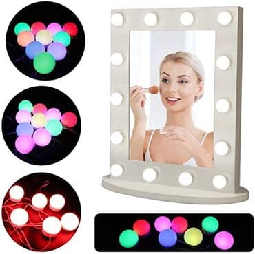 Rasveta: Led RGB dekorativne lampe za ogledalo + daljinski Led dekorativne — 1