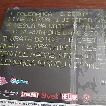 Books, Audio & Video formats: CD album: Gibonni – Toleranca Izdanje: City Records / Dallas Records — 2