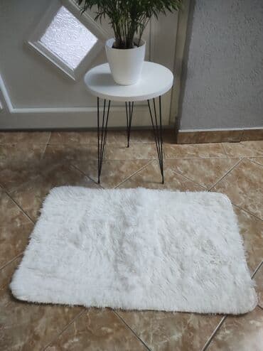 Carpet, Rectangle, color - White