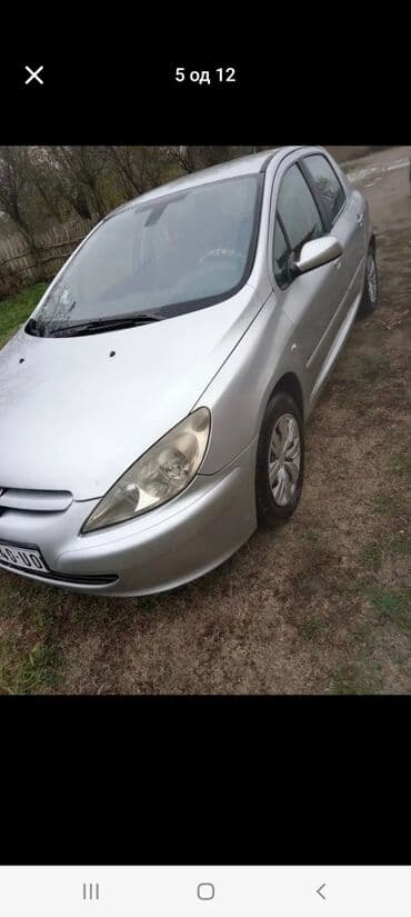 Donji delovi trenerke: Peugeot 307: 2 l | 2002 г. 8666 km Hečbek — 5