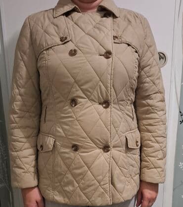 kofer sa šminkom cm: Ženske jakne – više modela 1) Bež prošivena jakna, kratki kaput stil — 2