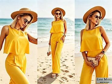 Kompleti: Ženski komplet – top + široke pantalone/ oznaka E

- S M L — 3
