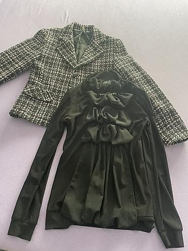boja senfa: Elegantni komplet za poslovne i svečane prilike – 4 dela - Košulja — 6