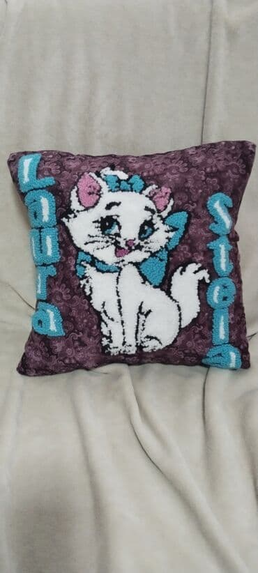 posude za kafu i secer ikea: Throw pillow, 40x40, color - Purple — 3