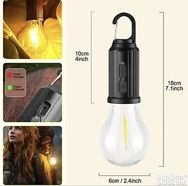 lidl sator za dvoriste: Praktična i kompaktna USB punjiva LED sijalica, idealna za kampovanje — 6