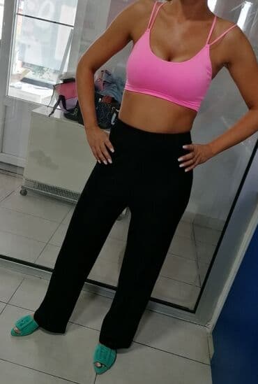 pantalone od vestacke koze: S (EU 36), Ravne nogavice — 3