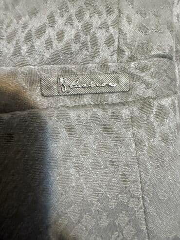 zenske duge jakne sa krznom: Dvodelno odelo, L, Fashion, bоја - Siva — 2