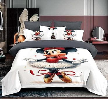 Bed sheets: Dečija posteljina sa printom crtanih junaka. Set od 3 dela. Više — 5