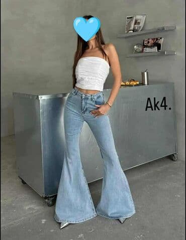 zvoncare pantalone prodaja: S M L XL
3100din✨️✨️ — 2