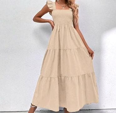 Ženska odeća: ✅Letnja maxi haljina sa volan naramenicama
✅Sve po 2000 din 🔥🔥 — 8